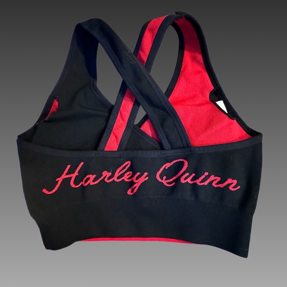 NWT Harley Quinn Womens Cosplay Sports Bra Sz Small - Picture 3 of 4